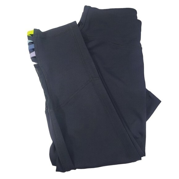 Fila Sport Live In Motion Women’s Size XS Black Yoga Capri Athletic Leggings - Picture 14 of 15